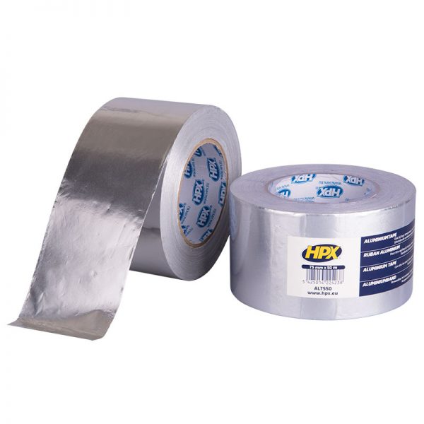 AL7550 - Aluminium tape - 75mm x 50m - 5425014224238
