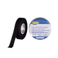 LI1925 - Cloth insulation tape - Fabric tape for cable harnesses - black - 19mm x 25m - 5425014221275