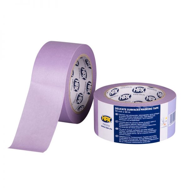 PW5050 - Delicate surfaces tape 4800 - Masking tape - purple - 50mm x 50m - 5425014229509