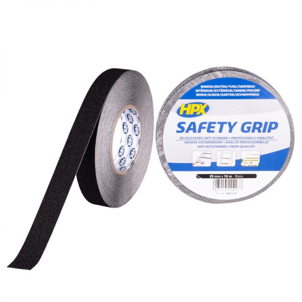 SB2518 - Safety grip - Anti - slip tape - black - 25mm x 18m - 5425014224177