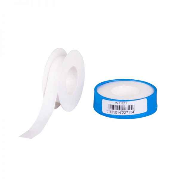 WT1212 - PTFE water sealing tape - white - 12mm x 12m - 5425014227154