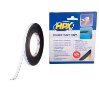 ZC03 - Side moulding tape - Double sided PE mounting tape - black - 9mm x 10m - 8711347300006