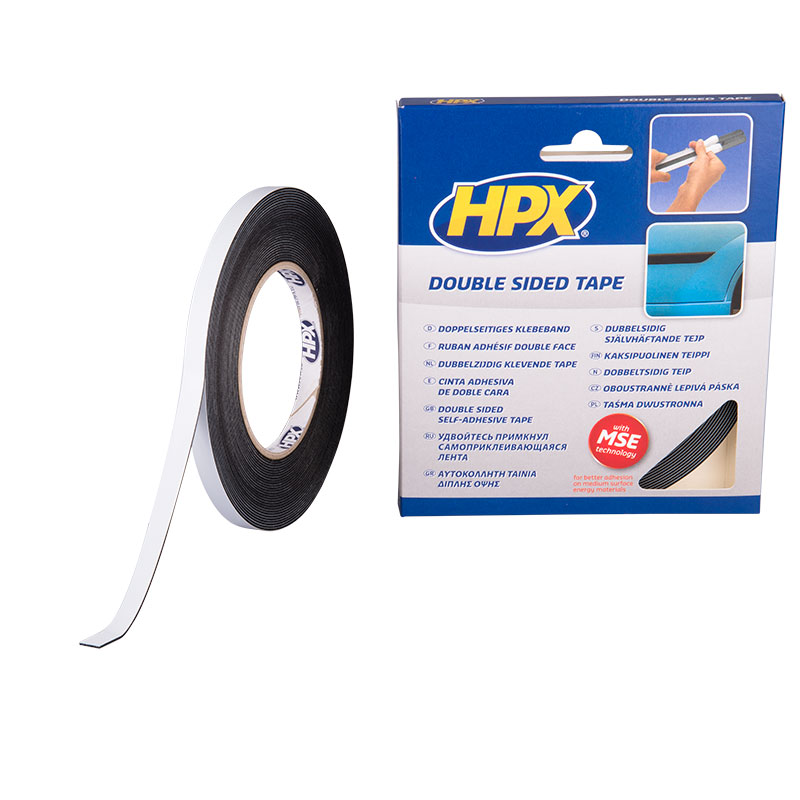 HPX Double sided thin tape with polyster reinforcement