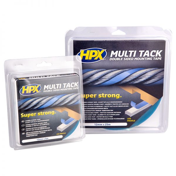MULTI TACK DOUBLE SIDED MOUNTING TAPE - LED PROFILE | HPX
