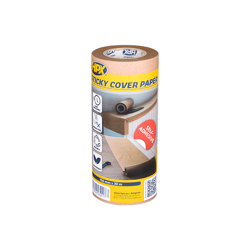 CP1530 | HPX Sticky Cover Paper | 150 mm x 30 m